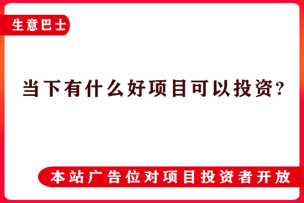 投資創(chuàng  )業(yè)好項目